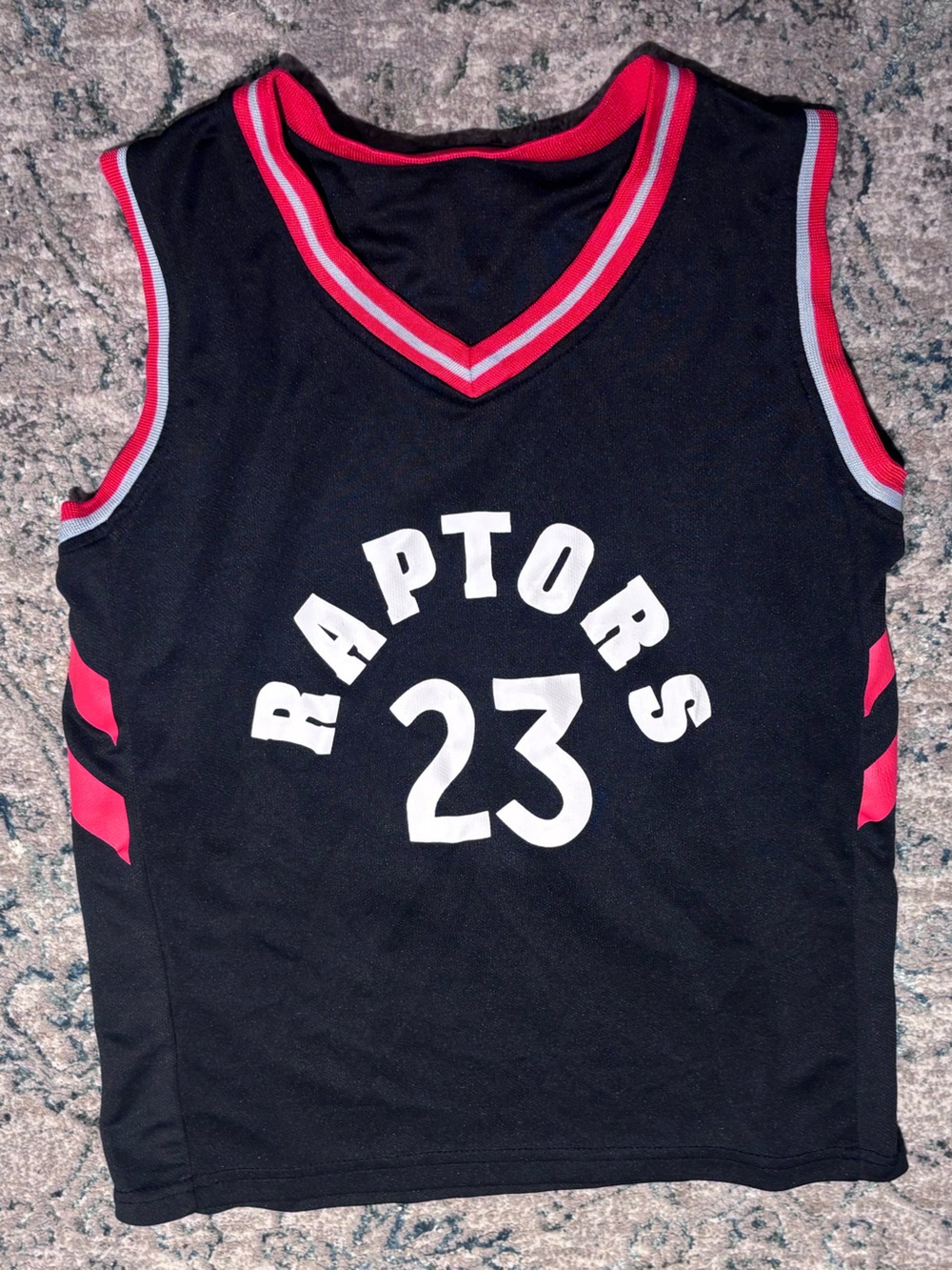 Toronto Raptors #23 Black Basketball Jersey